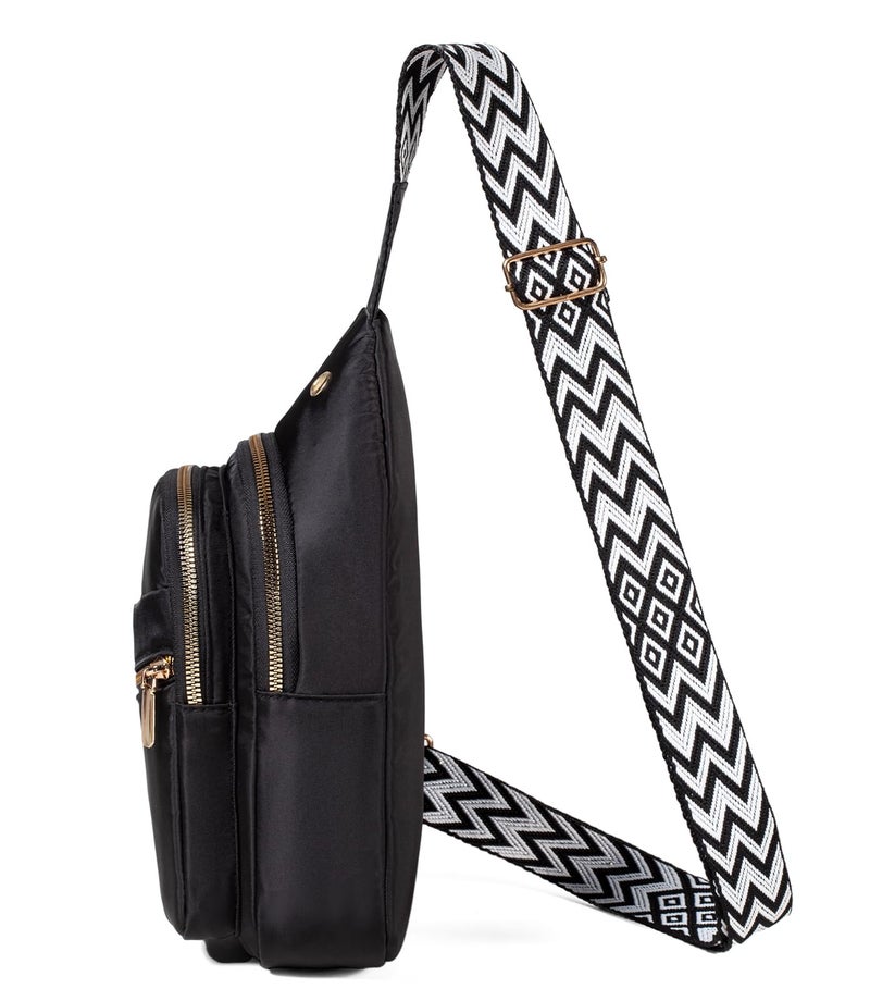 EVANCARY Small Sling Bag for Women, Sling Backpack Chest Daypack Crossbody Bag for Travel Sports Running Hiking - Image 3