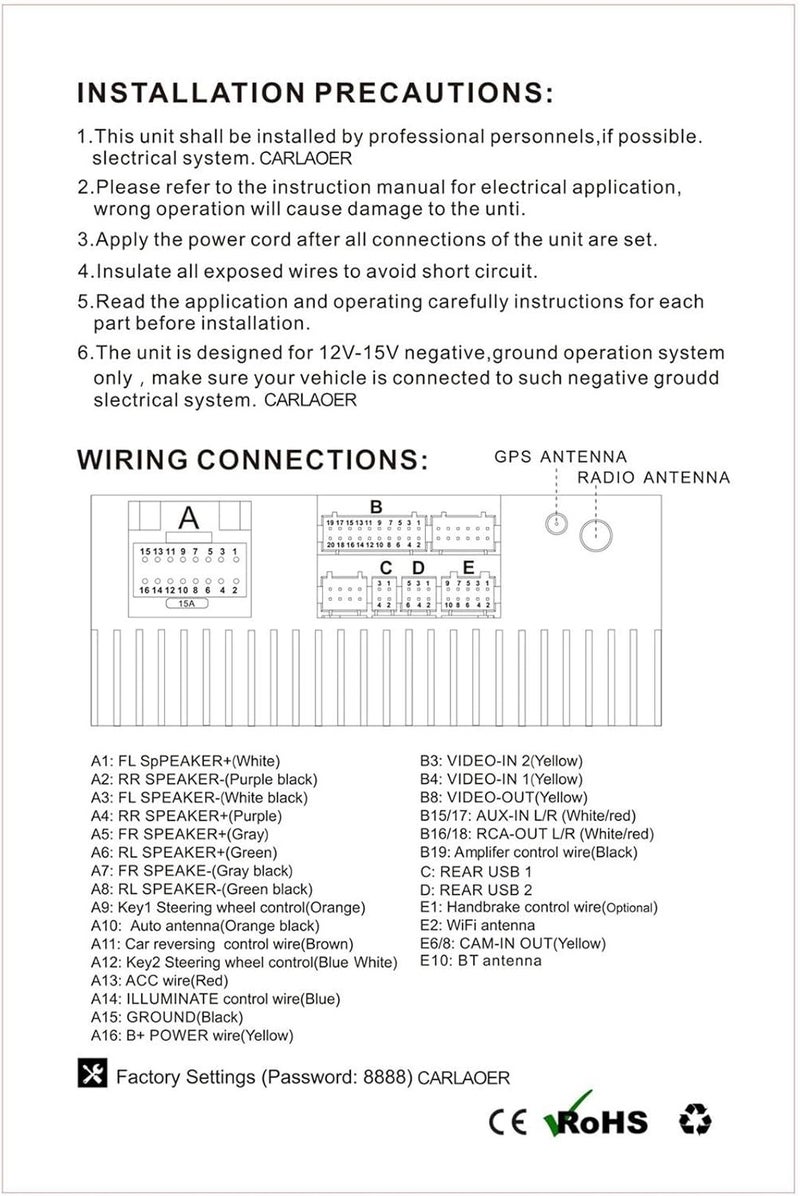 Wivplex 2 Din Android 10 Auto Radio for Civic 2012-2015 - Image 3