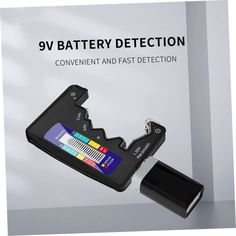 Vaguelly Battery Tester Device Lightweight Voltage Check Tool for Durable Use - Image 5