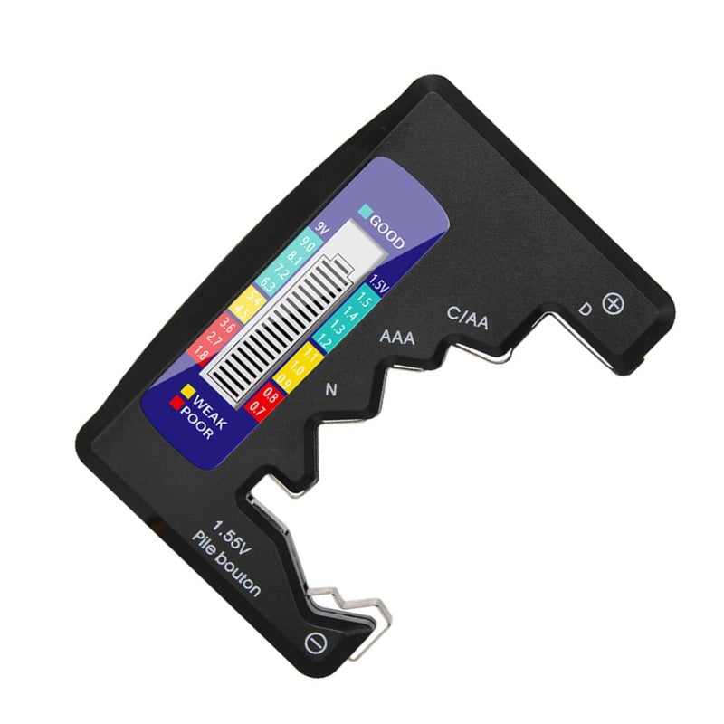 Vaguelly Battery Tester Device Lightweight Voltage Check Tool for Durable Use - Image 1