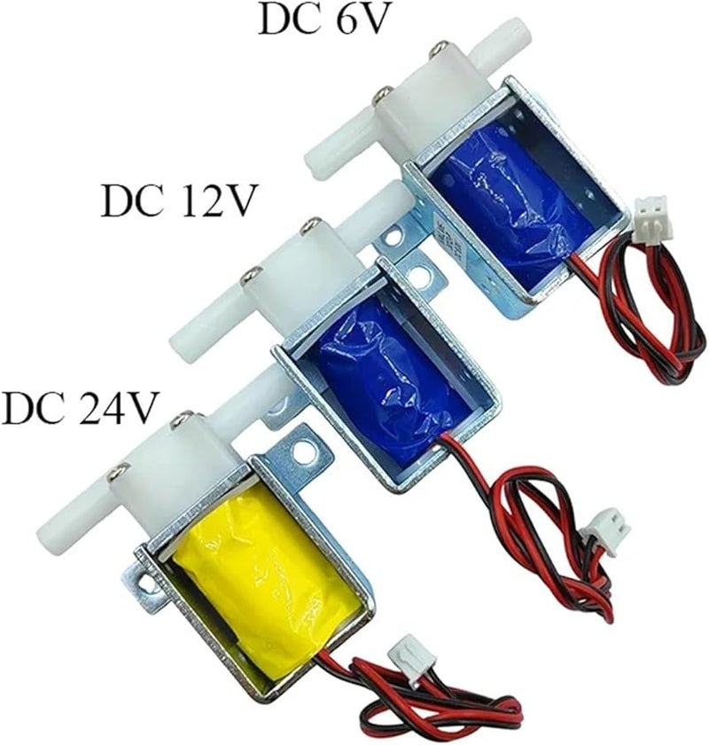 12V 2 Position 2 Way Normally Closed Solenoid Valve 6 2mm For Water Air Flow Control - Image 5