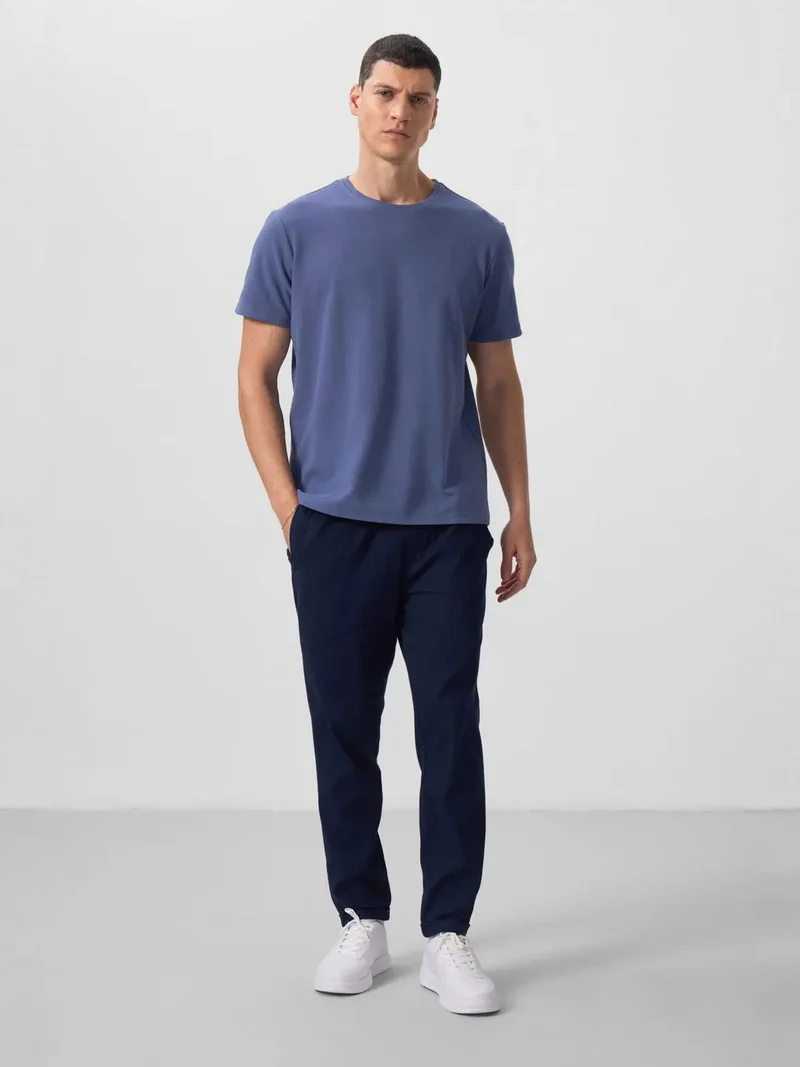 تومي لايف TOMMY Men's Regular Fit Crew Neck T-Shirt