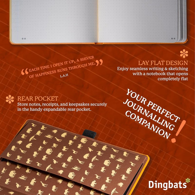 Dingbats* Notebooks دفتر دينغباتس إيرث تانجيرين سيرينجيتي - منقطة - Image 5
