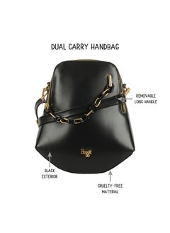 Baggit Baggit Women Black Backpack Small Size | Ladies Stylish Casual Bag  - Image 2