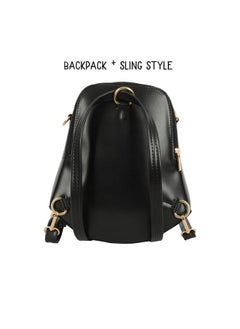 Baggit Baggit Women Black Backpack Small Size | Ladies Stylish Casual Bag  - Image 4