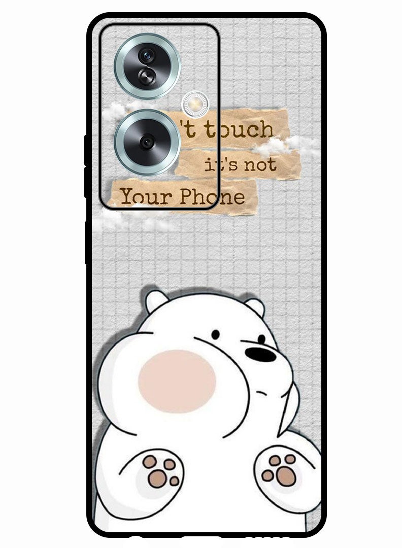 Theodor Protective Case Anti Scratch Shock Proof Bumper Cover For Oppo A2 Dont touch (3) - Image 1