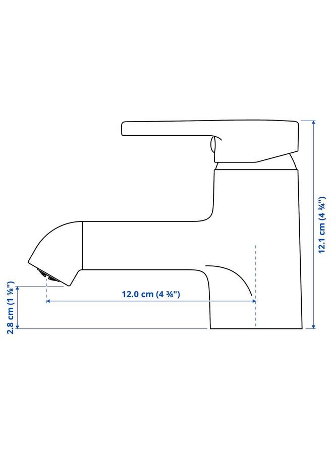 Zaboon Wash-basin mixer tap, black - Image 4