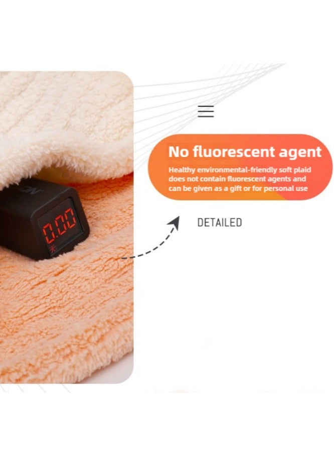 5-Piece Bath Towel Set Skin Friendly Coral Wool Quick Drying  - Image 4