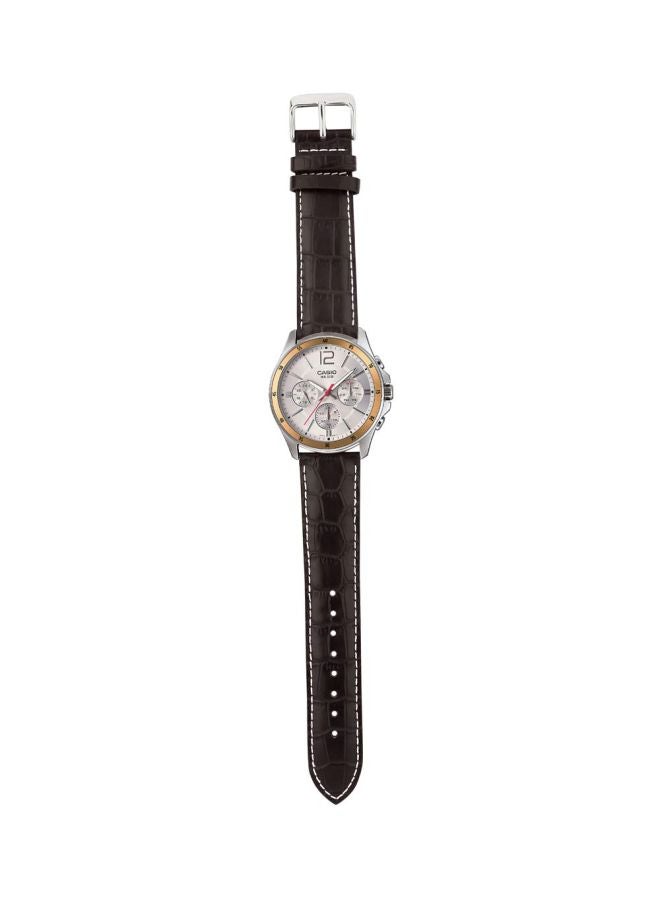CASIO Men Enticer Chronograph Watch MTP-1374L-7 - Image 5