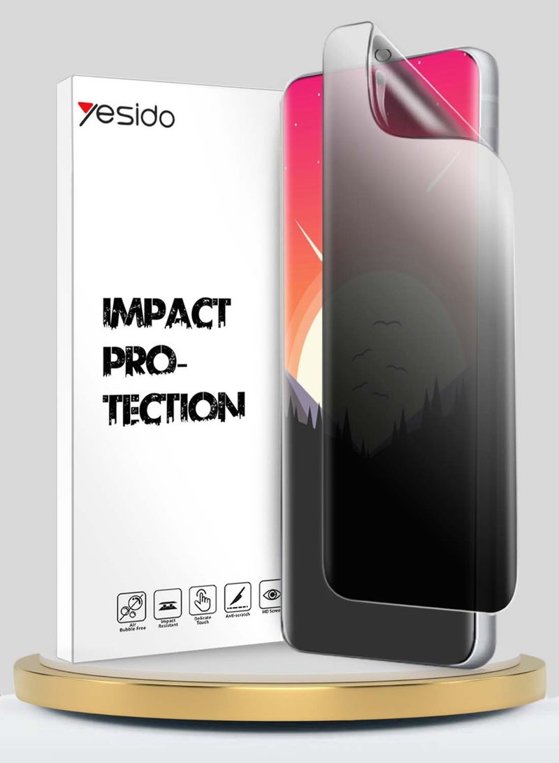 Yesido Xiaomi 15 Ultra 5G 2024 Yesido Premium Hydrogel Anti Spy / Anti Privacy Film Thin and Flexible Screen Protector - Clear - Image 1
