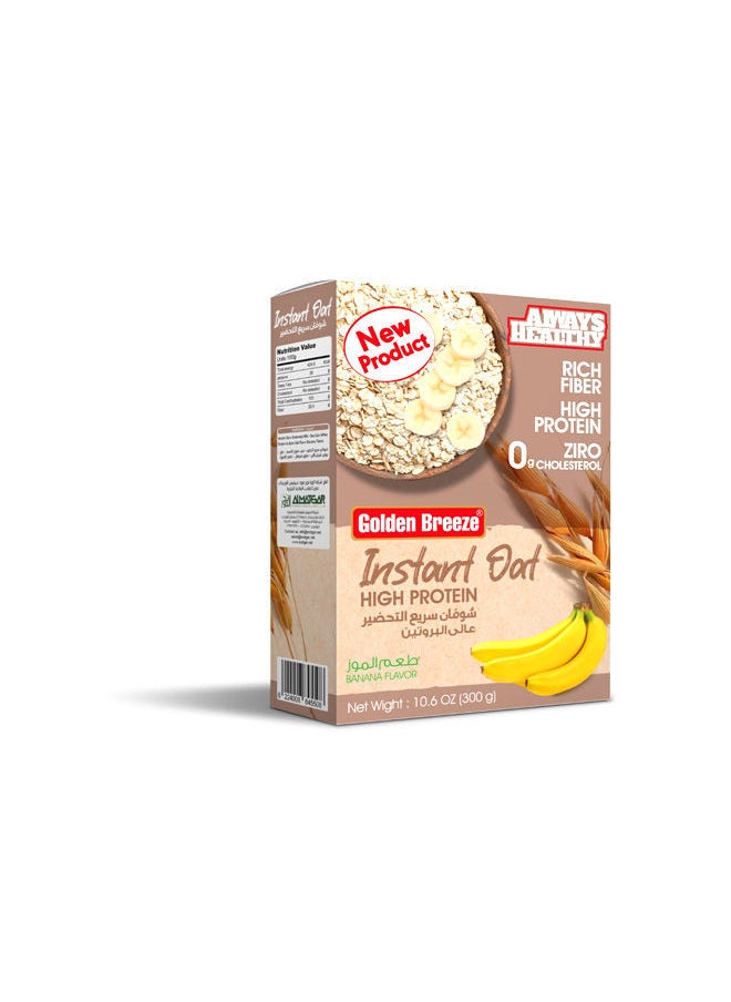 Golden Breeze High Protein Instant Oats, Banana 300 grams 