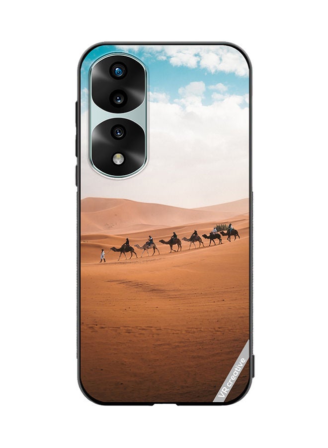 VR CREATIVE Protective Case Cover For Honor 70 Pro Camel In Desert Design Multicolour - Image 1