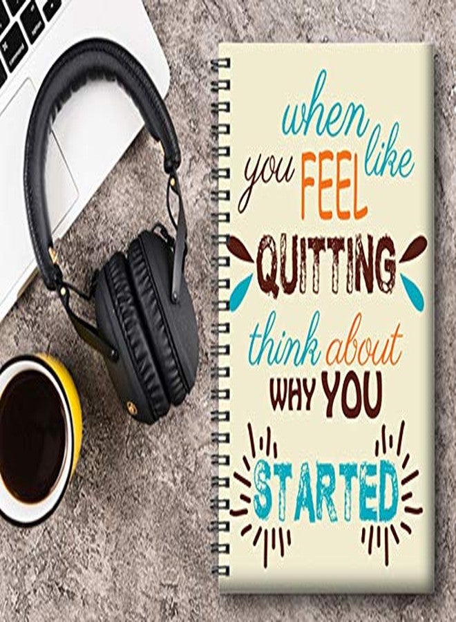 AccuPrints wiro Hard bound Size -A5 (6 by 9 inch) Notebook Diary Ruled 200 pages-Notebook Diary (Multicolor) - Image 2