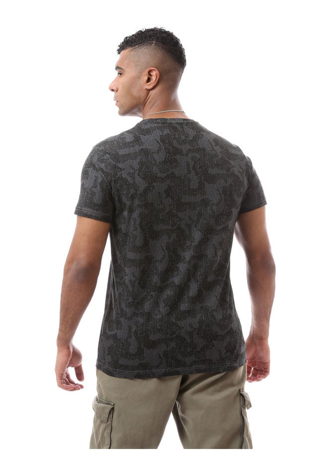 Camouflage Pattern Dark & Charcoal Grey Cotton T-Shirt - pzsku/Z9CAE3BC71AABA2648E26Z/45/_/1686491348/a4c9de74-0cfa-437e-b43d-0291d4fb8b29