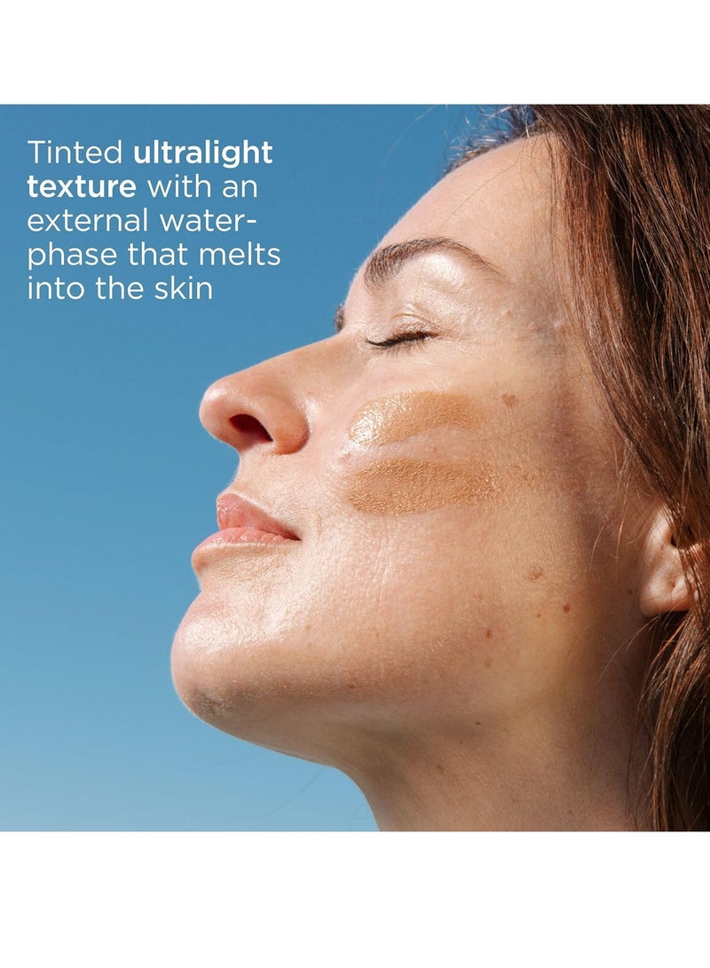 ISDIN Foto Ultra Age Repair Color Fusion Water SPF 50 Tinted facial sunscreen Triple anti aging action Natural coverage 50 ml - Image 4