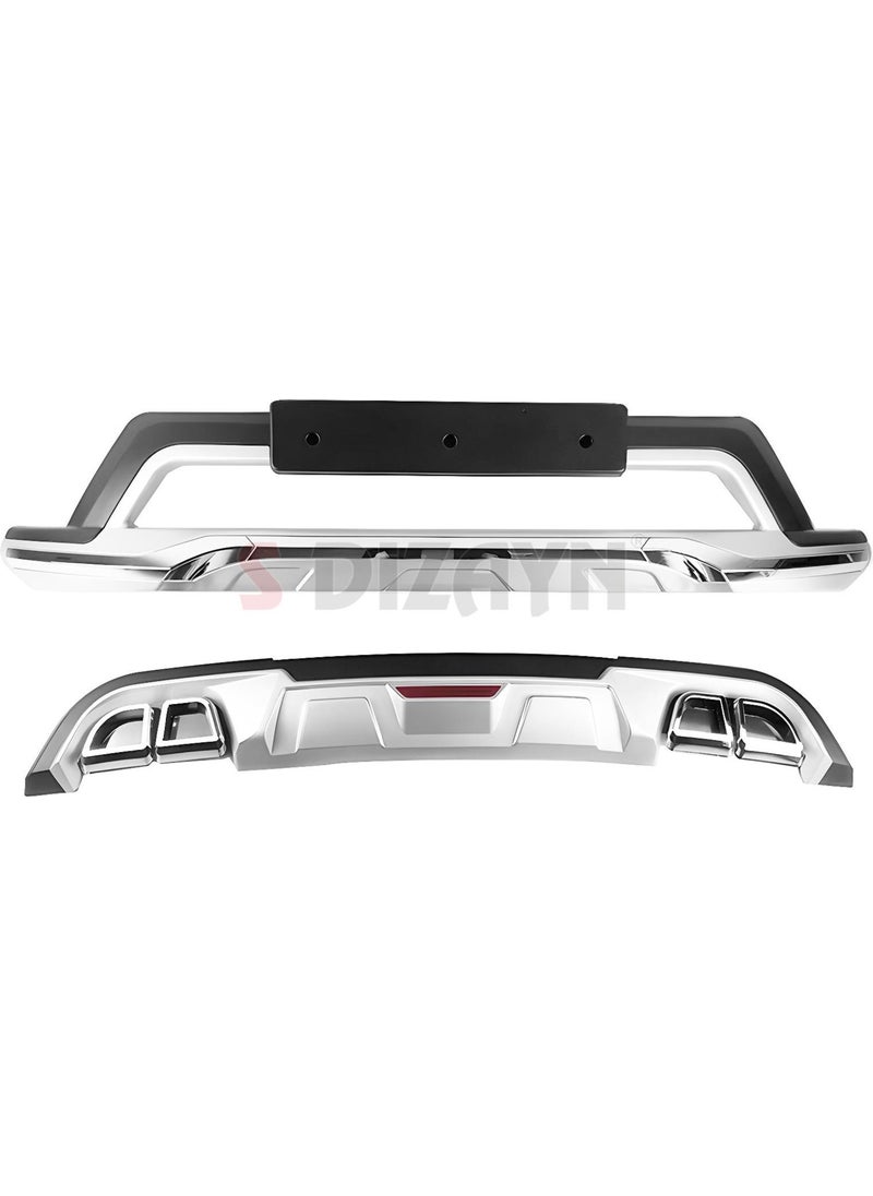 S-Design Kia Sportage Front and Rear Bumper Protection Diffuser Set 2019-2021 A+ Quality
