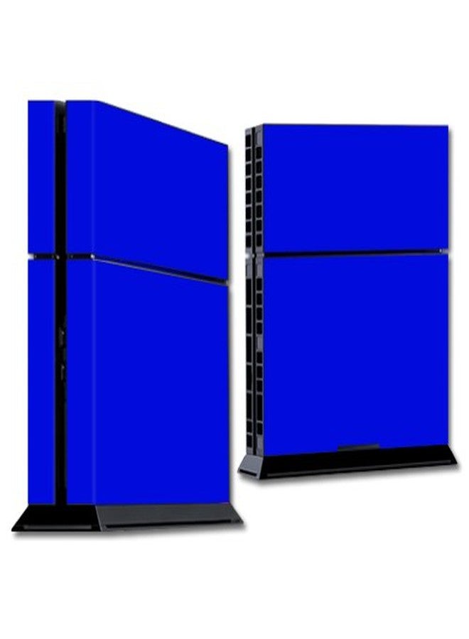 MIGHTY SKINS MightySkins Skin Compatible with Sony PS4 Console - Solid Blue | Protective, Durable, and Unique Vinyl Decal wrap Cover | Easy to Apply, Remove, and Change Styles | Made in The USA - Image 1