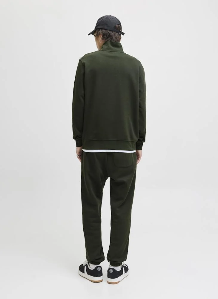 JACK & JONES Jjesoho Quarter Zip Sweatshirt