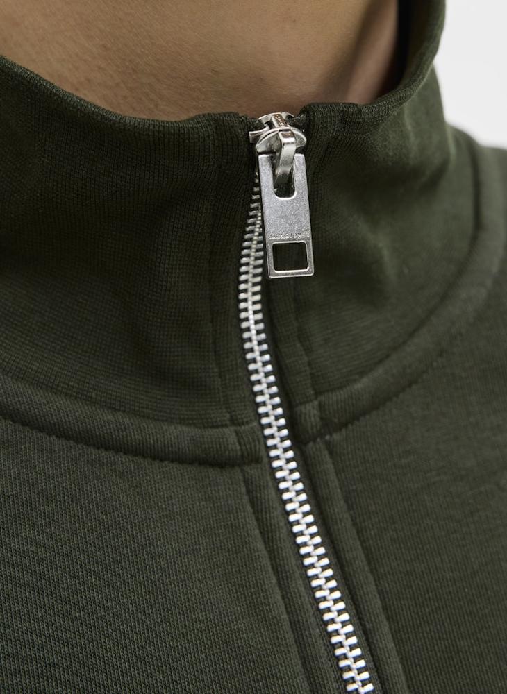 JACK & JONES Jjesoho Quarter Zip Sweatshirt  - Image 4