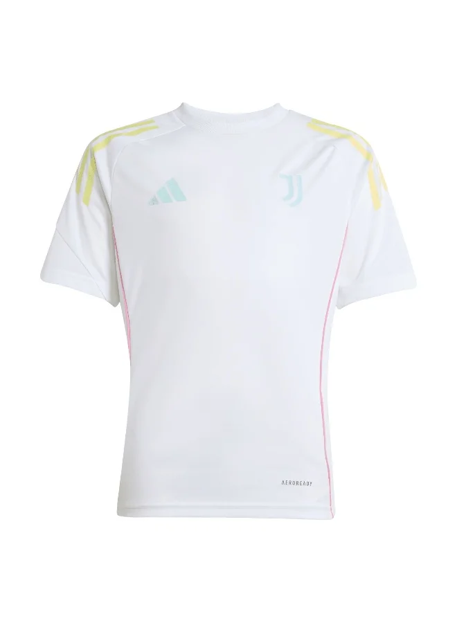 Adidas Adidas Juve Tr Jsy Y White Jersey (Short Sleeve) Jerseys For Kids