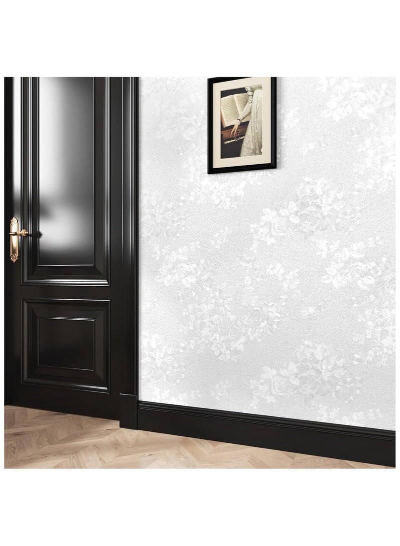 Anna 40cm x 10m Waterproof and Moisture-Proof Solid Color Self-Adhesive PVC Wallpaper - Image 2