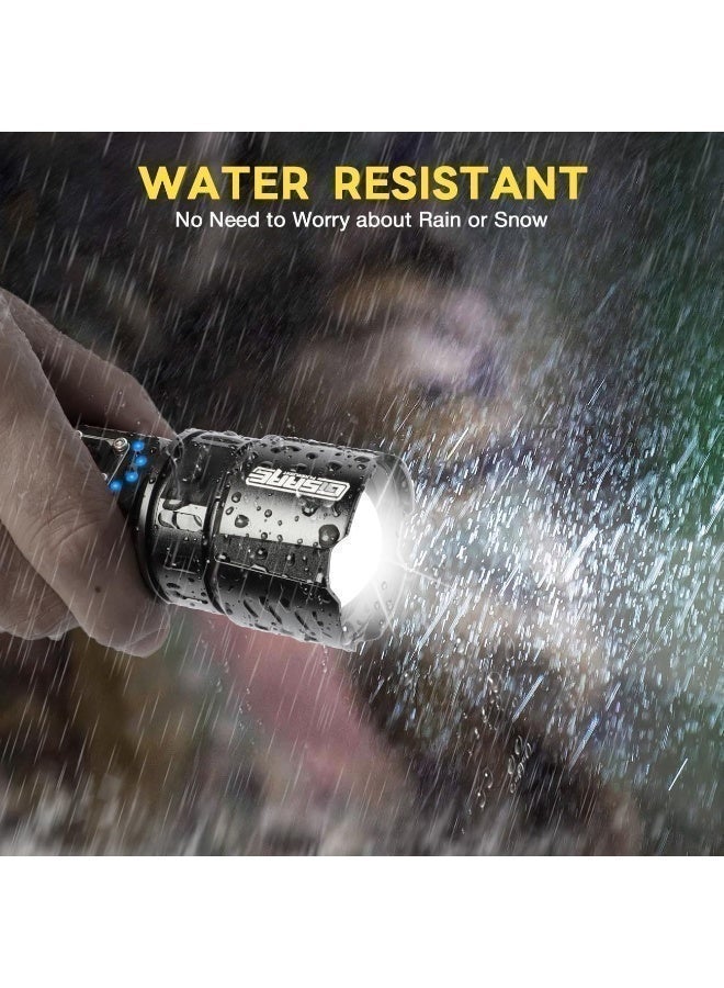 Shadowhawk Unleash powerful brightness with this ultra-strong LED torch delivering up to twenty-thousand lumens. Compact, rechargeable, and equipped with five light modes, it’s ready for any adventure. Comes with a backup battery and durable holster for quick, easy use. Perfect for camping, emergencies, and everyday lighting needs. - Image 2