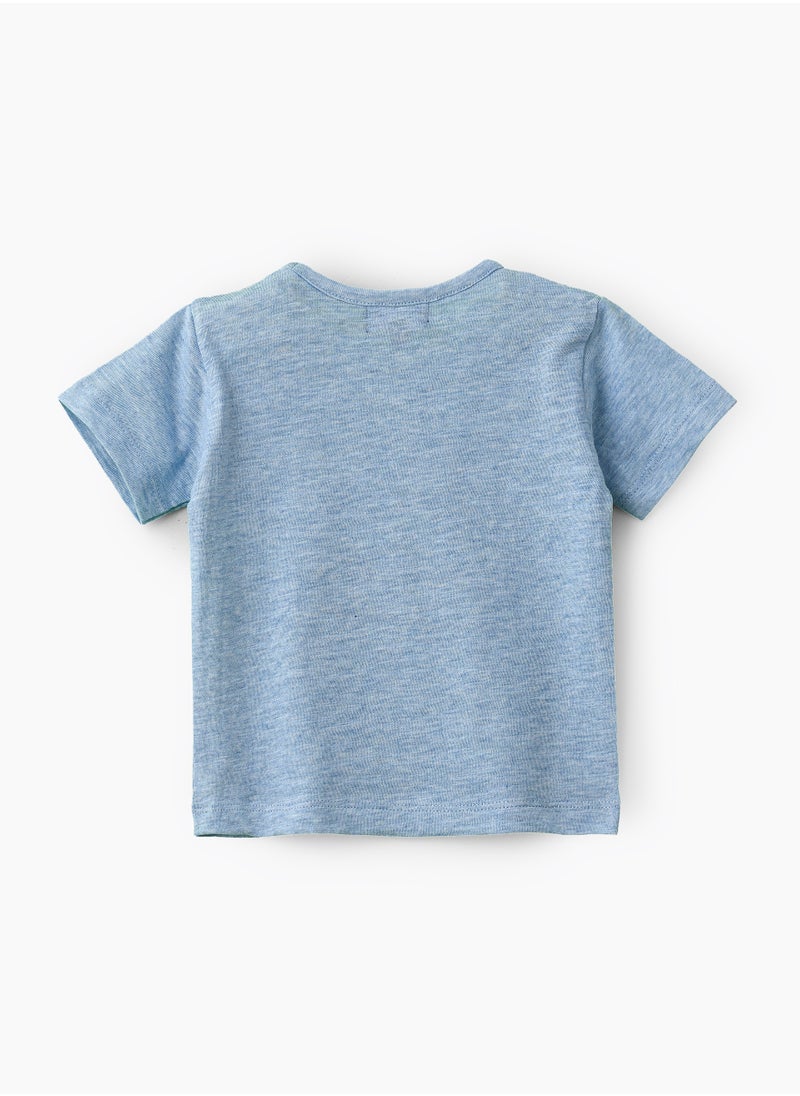 JAM Boys' Blue Rescue Van Graphic Cotton T-Shirt  - Image 2