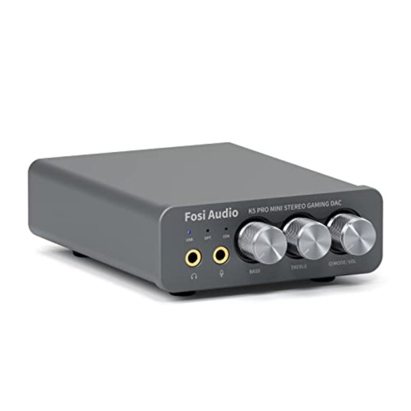 K5 Pro Gaming DAC Headphone Amplifier Mini Hi-Fi Stereo Digital-to-Analog Audio Converter USB Type C/Optical/Coaxial to RCA/3.5MM AUX for PS5/PC/MAC/Computer - Image 1