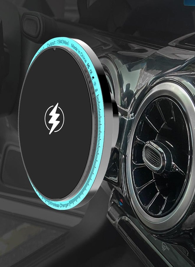 BEHAVE Magnetic Wireless Charging Mount for Mercedes-Benz GLA 2021-2024,Fast Charging Phone Holder Compatible for Mag-Safe Case,iPhone 14/13 and All Phones - Image 1