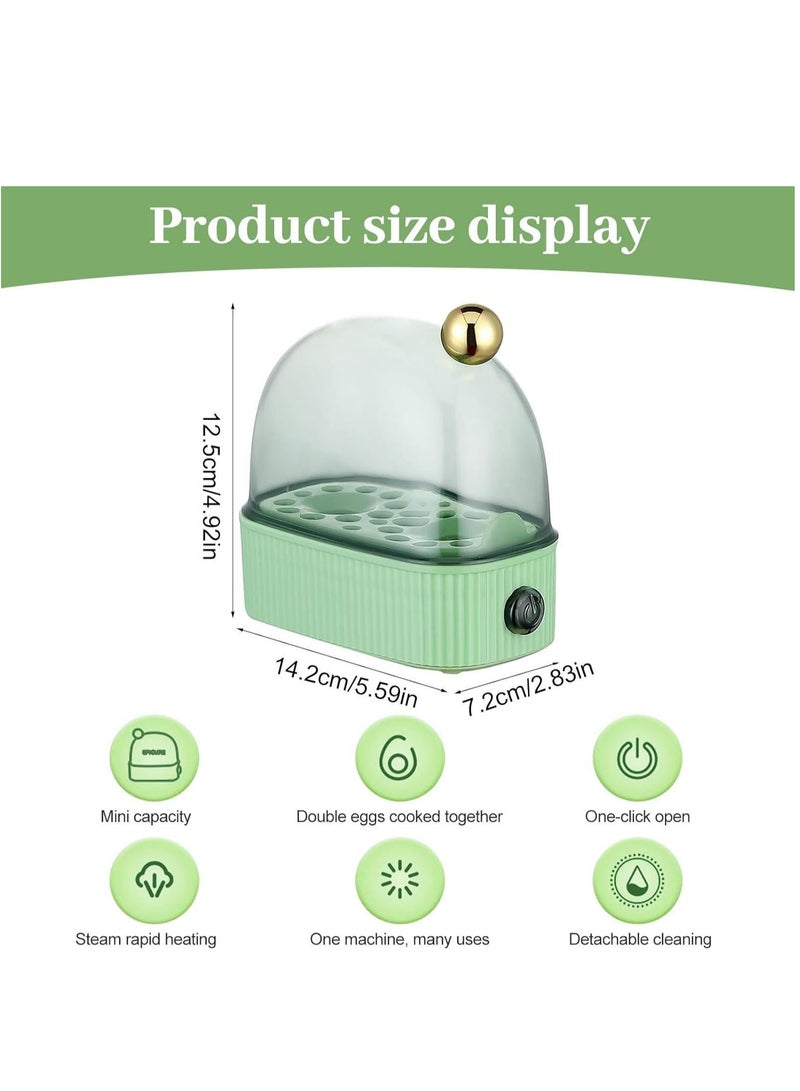 Electric Mini Boiled Egg Steamer Maker | Egg Boiler Electric Hard Boiled Egg Electric Egg Poacher Automatic Cooker Rapid Egg Boiler  - Image 3