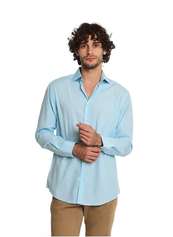 DALYDRESS - Fancy Regular Fit Long Sleeve Cotton Shirt - Image 1