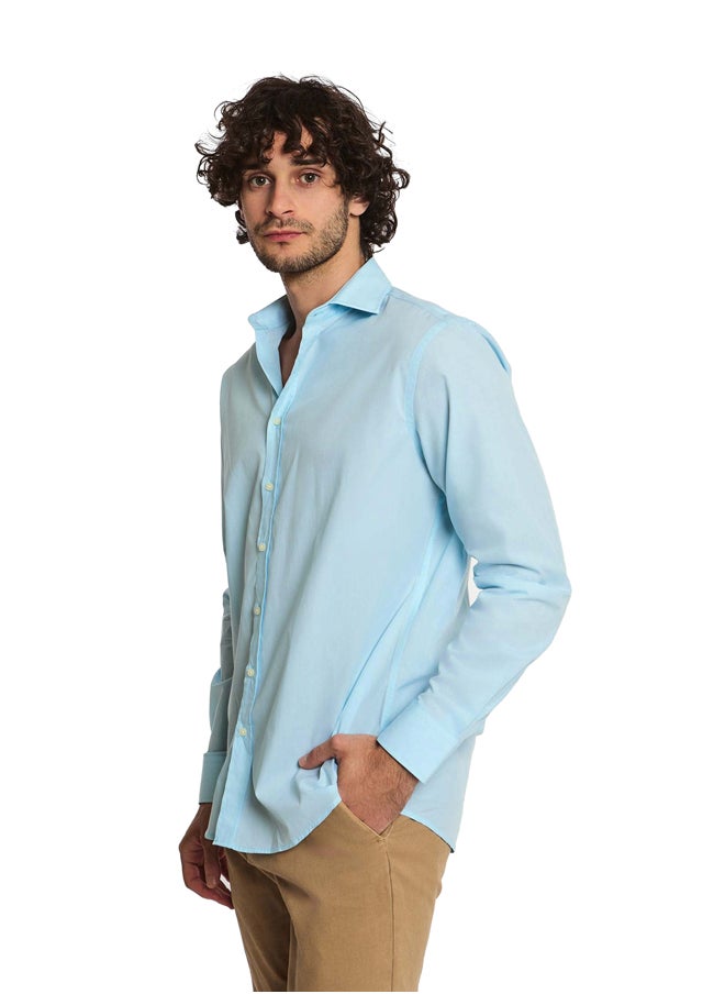 DALYDRESS - Fancy Regular Fit Long Sleeve Cotton Shirt - Image 1