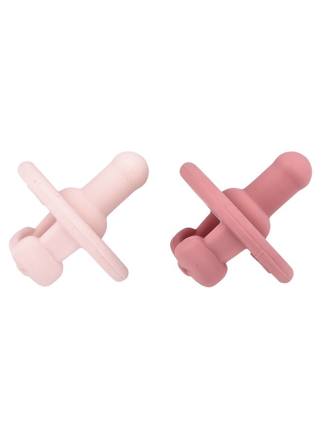 Itzy Ritzy itzy ritzy, Sweetie Soother™, Food Grade Silicone Pacifiers, 0+ Months, Bow, 2 Pacifiers  - Image 3
