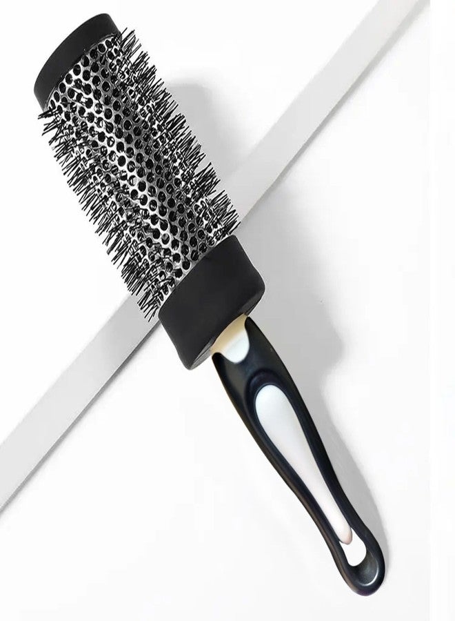 BlackLaoban Large Hot Curl Hair Brush For Blow Drying, Styling, Curling, Straighten High-resistance Ceramic Brush For All Type Hairs Women & Men HBM5 (White) - Image 3