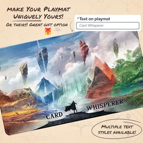 Paramint Eternal Wanderer (Stitched) - MTG Playmat - Compatible with Magic The Gathering Playmat - Play MTG, YuGiOh, TCG - Original Play Mat Art Designs & Accessories - Image 3