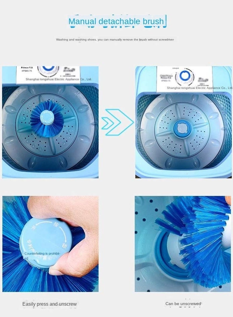 New Shoe Washing Machine Small Household Non-Automatic Lazy Shoe Washing Machine Shoe Brushing Machine Dormitory Washing Machine Dual-Purpose  - Image 4