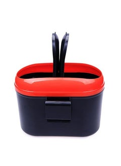 NAFEH Mini Car Trash can Plastic Storage box Cup-shaped Trash Can auto Supplies trash can car Storage Accessories  - Image 2