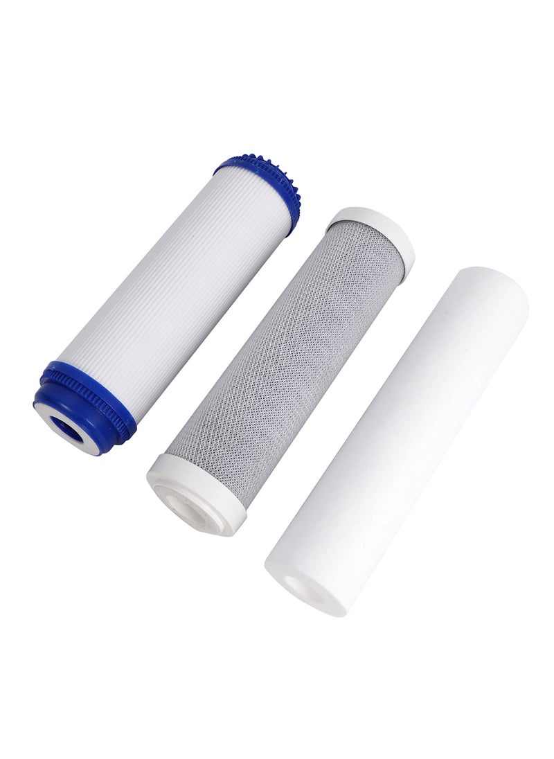 LAWAZIM - Water Filter - 3 Piece 100g - Set with Multi-Stage Filtration (PP, UDF & CTO) for High Capacity and Long-Lasting Performance, Easy to Install Replacement for Home Water Purification Systems - Image 1