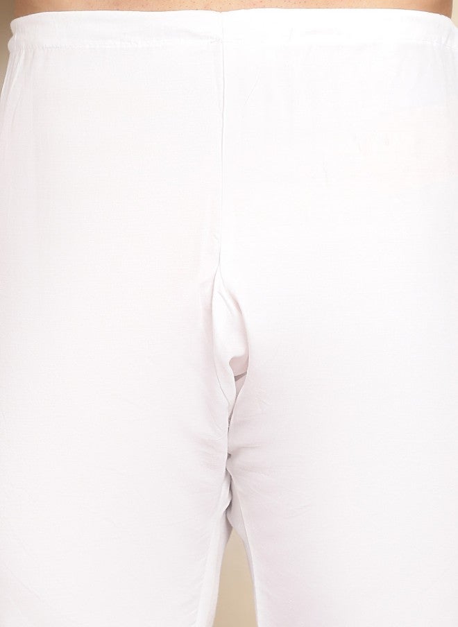 Sojanya Ethnic Motifs Embroidered Pure Cotton Kurta for Men - Image 3