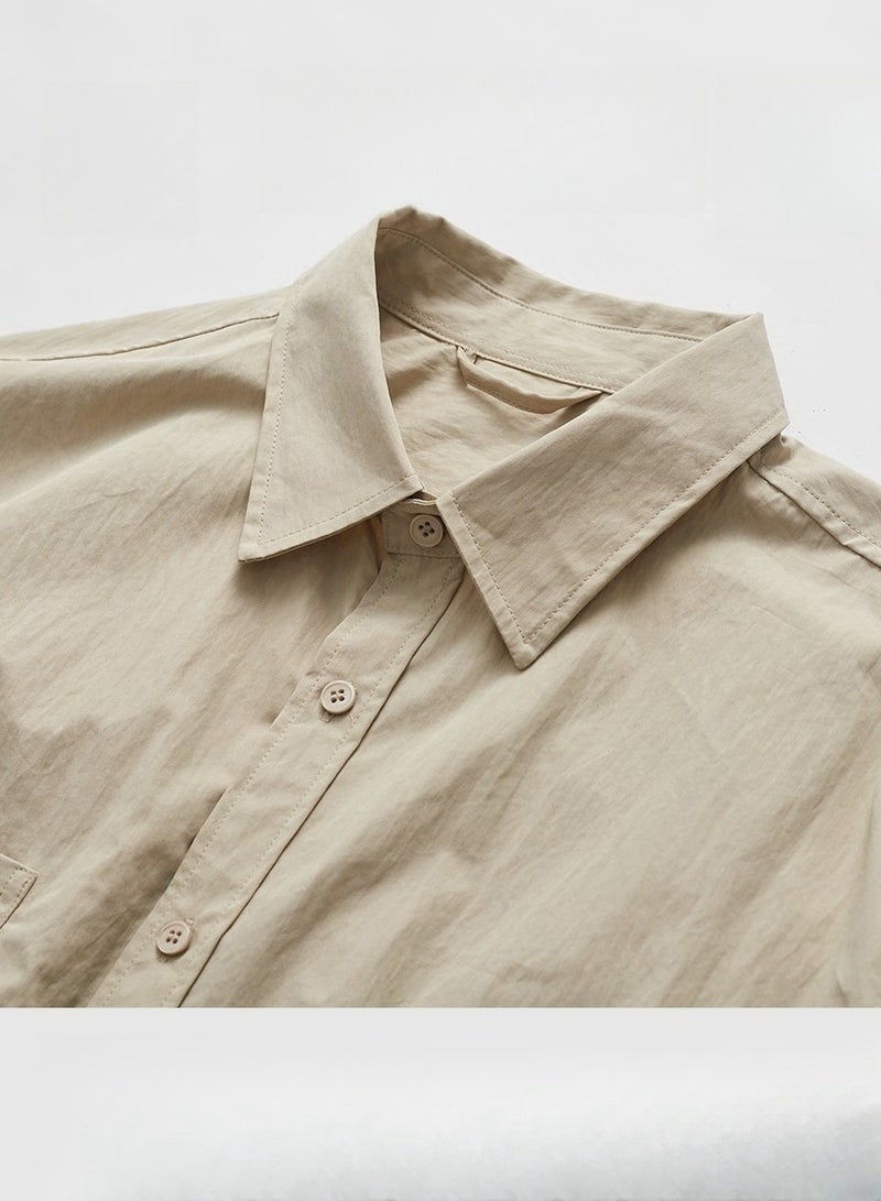 APOCRITA'S Men's Casual Drape Shirt  - Image 3