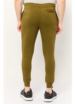 Levi's Men Regular Fit Brand Logo Jogger Pants, Green  - Image 4