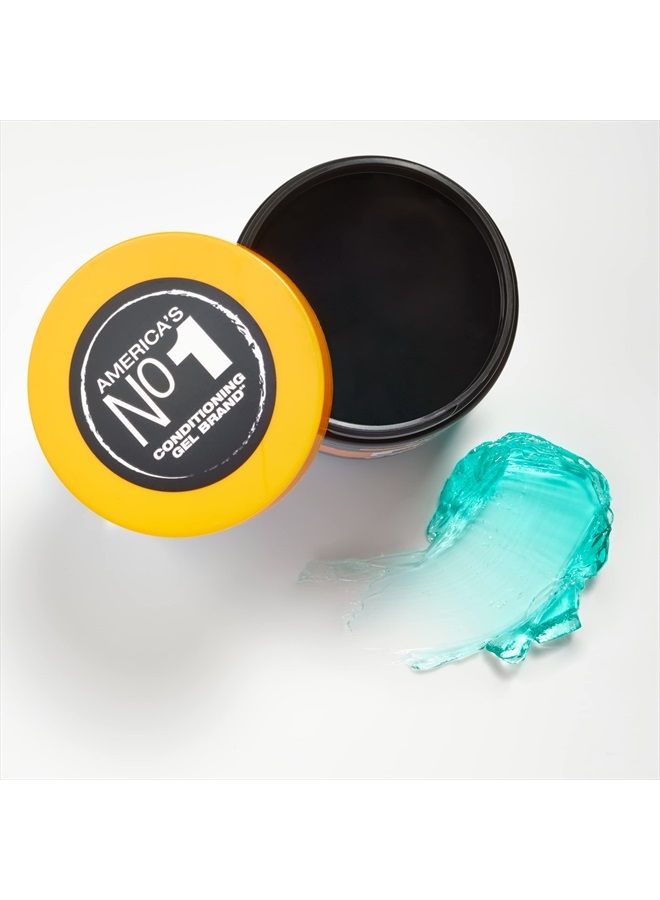 SoftSheen-Carson لنبدأ! جل الشعر اللامع والمكيف من دارك آند لوفلي، تثبيت إضافي، لجميع أنواع الشعر، جل تصفيف رائع للتضفير، التواء وحواف ناعمة، تثبيت إضافي، 14 أونصة - Image 4