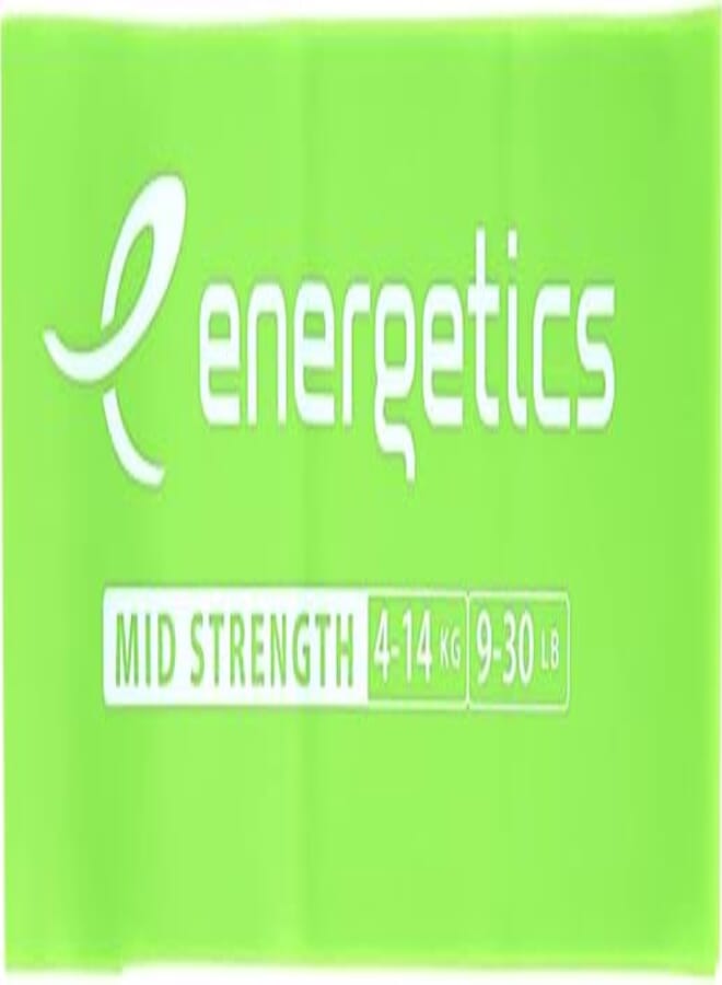 Energetics 1.0 Power Fitness Band, 175 cm Size, Green