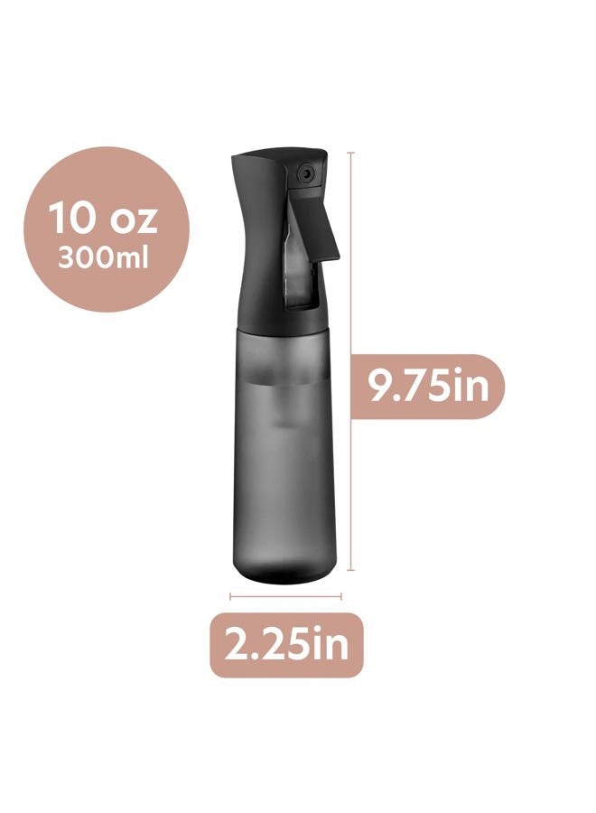 MIGHTY STRONG 10 OZ Continuous Spray Bottles - Ultra Fine Mist Sprayer | Water Spray Bottle For Hair Stuff, Mister Spray Bottle For Plants Mister | Hair Spray Bottles For Hairstyling, Cleaning, Salons - Image 2