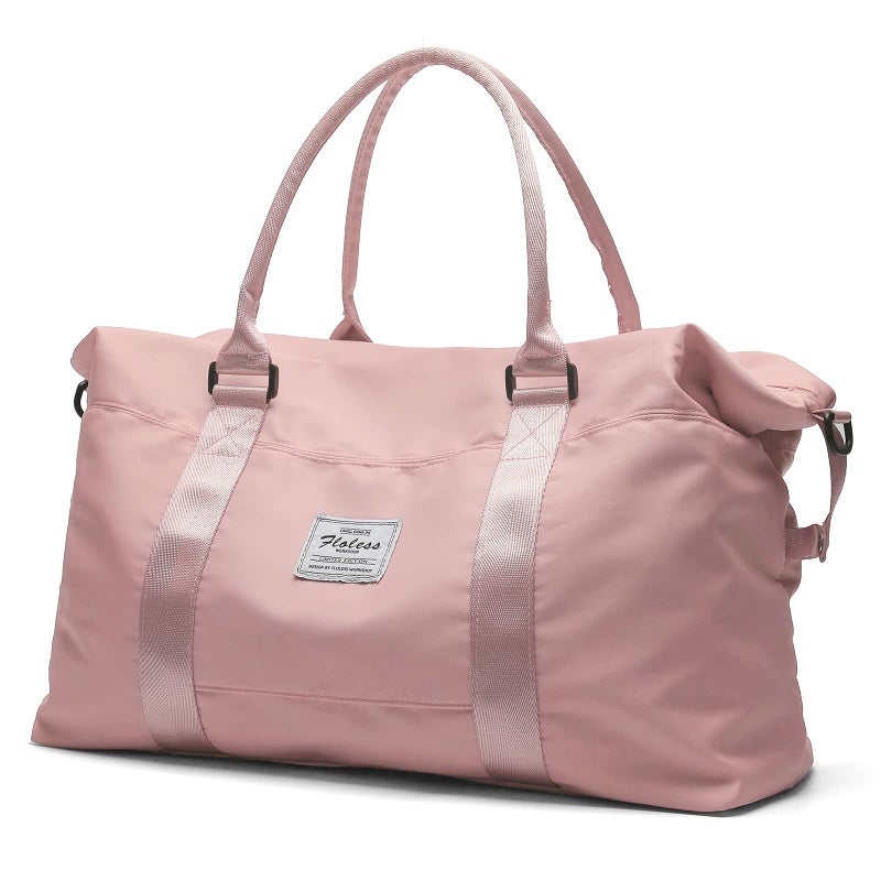 HYC00 Travel Duffel Bag,Carry-on Overnight Weekender Bags for Women,Sports Tote Gym Bag with Wet Pocket - Image 1