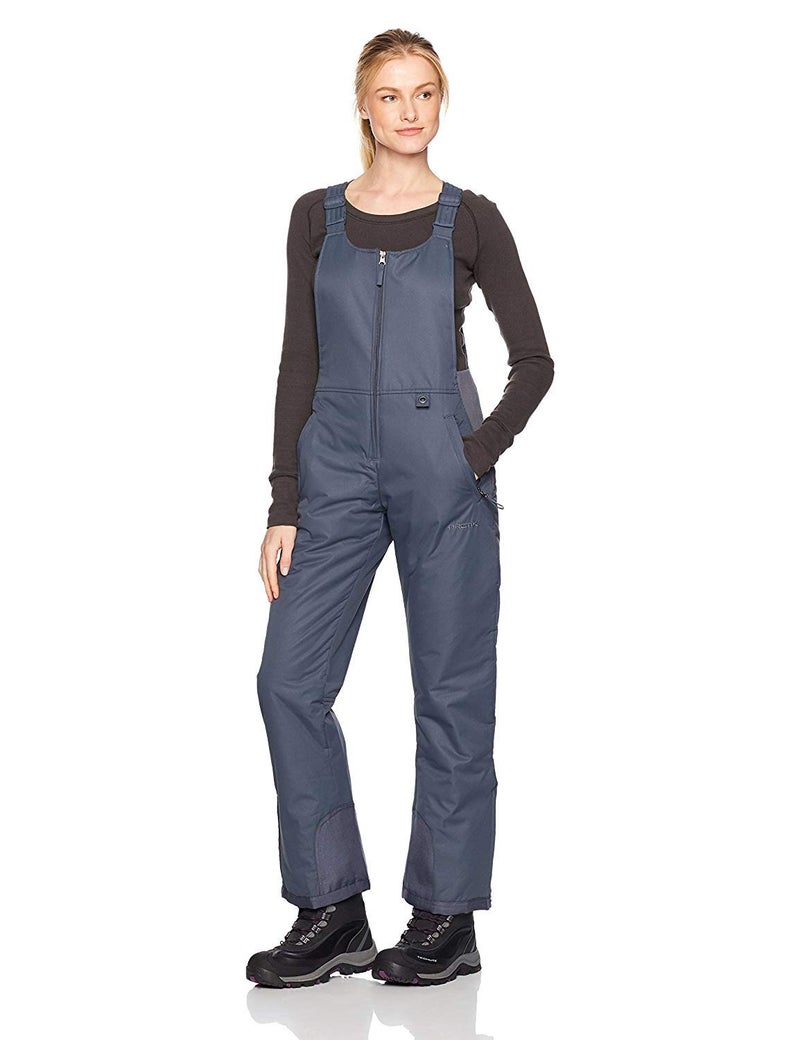Arctix Womens Essential Insulated Bib Overalls Steel 2X