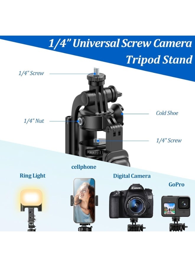 ترايبود سيلفي قابل للتمديد 240 سم مع ريموت وإضاءة إضافية - دوران 360° للموبايل للسفر وتصوير الفيديو - Image 5