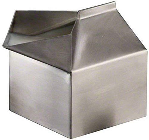 American Metalcraft MCC300 Stainless Steel Milk Carton Creamer Dispenser, Silver, 3-Ounce - Image 4