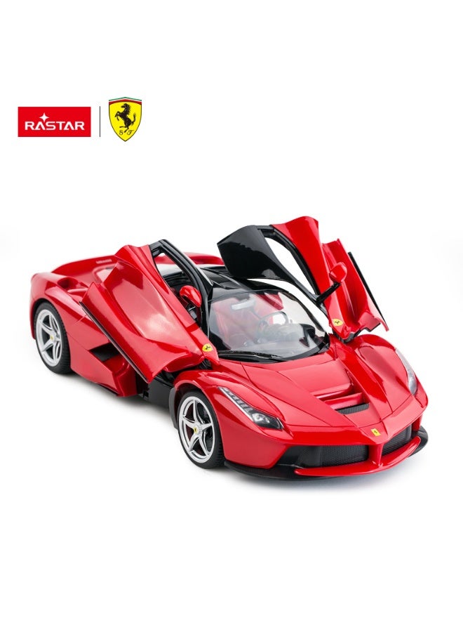 Rastar 1:14 Scale Ferrari LaFerrari Remote Control Car, Officially Licensed Ferrari RC Toy Car for Kids - Image 3