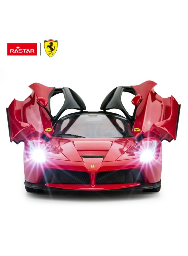 Rastar 1:14 Scale Ferrari LaFerrari Remote Control Car, Officially Licensed Ferrari RC Toy Car for Kids - Image 2
